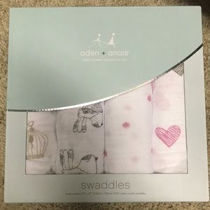 Aden + Anais swaddles